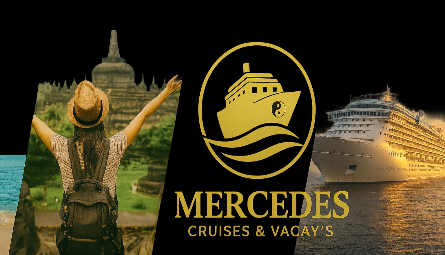 Mercedes cruises and vacay's logo